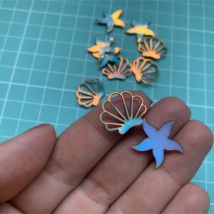 Kit de apliques fundo do mar