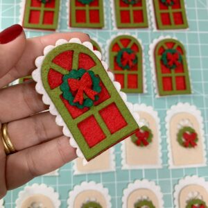 Kit de portas natalinas